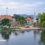 Buddhist Temple on Banks of River Kwai, Kanchanaburi