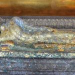 Miniature Reclining Buddha at Wat Pho