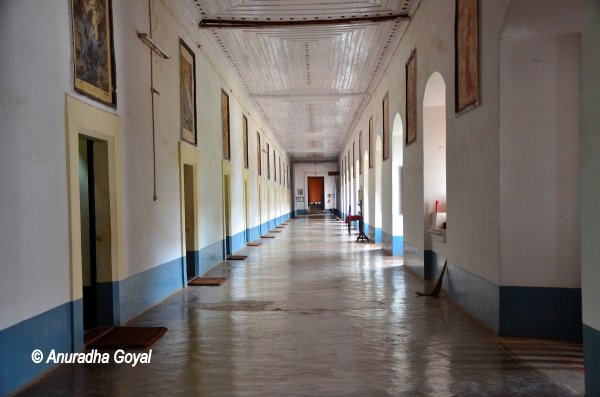 Corridors of the building