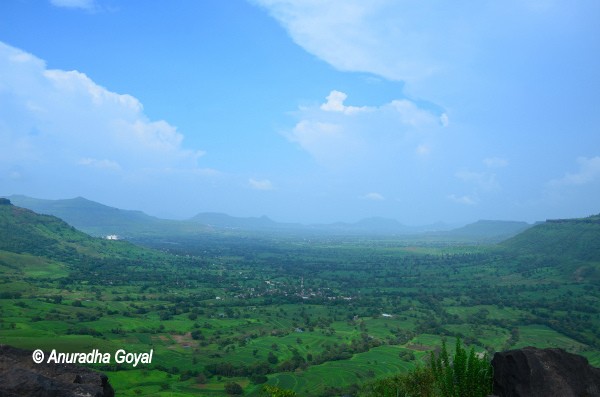 Landscape view of Satara