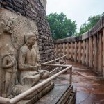 Buddha at Sanchi Stupa