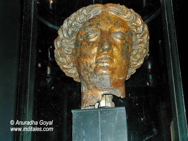 Bust of Goddess Minerva - the ruling deity of Bath