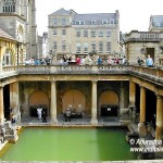 Ancient Roman Bath at Bath, UK