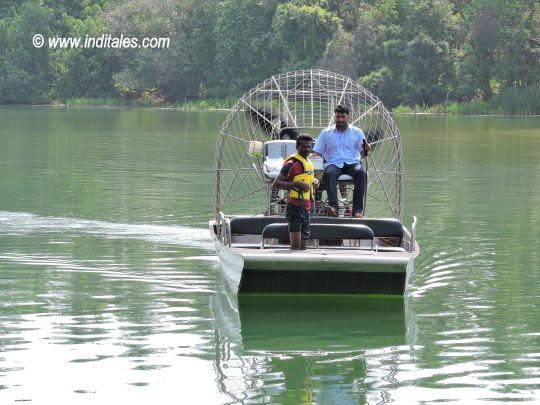 Air Boat for shallow waters by Sai Vishram Beach Resort