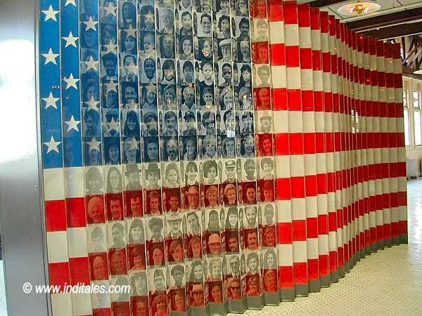 Display at Ellis Island Museum