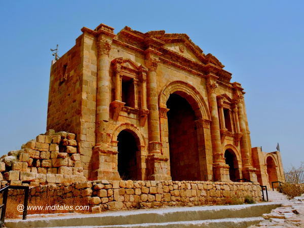 Hadrian's Arch - Jerash, Jordan