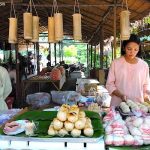 Bann Ton Tan Riverside market, Saraburi, Thailand