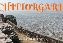 Chittorgarh Fort & view of town from the fort