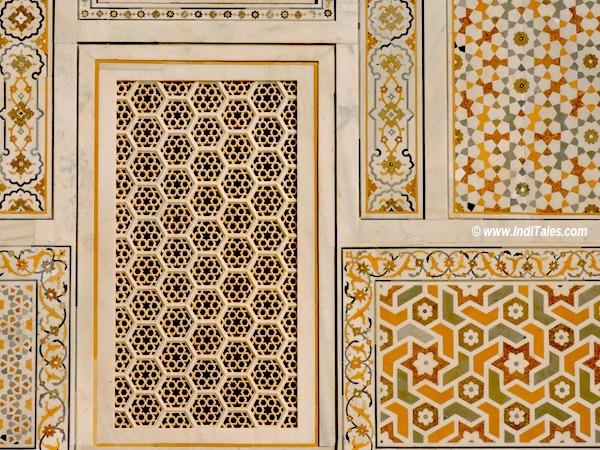 Jali work and Pietra Dura or Inlay work