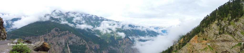 View from Suicide Point in Kalpa