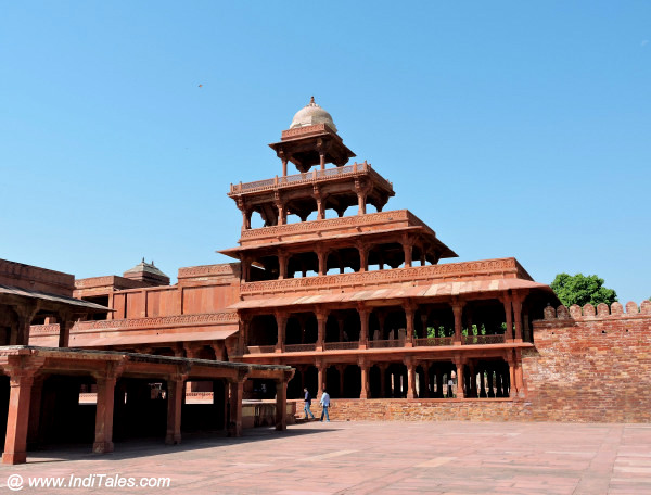 Panch Mahal at Fatehpur Sikri Agra