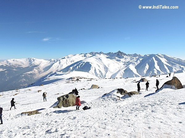 View after you land from Gulmarg Gondola