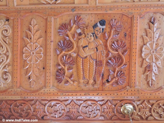 Bharat Milap panel at Hatu Mata Temple, Narkanda, Shimla India