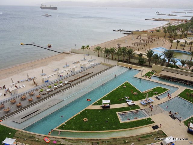 Swimming Pool at Kempinski Hotel