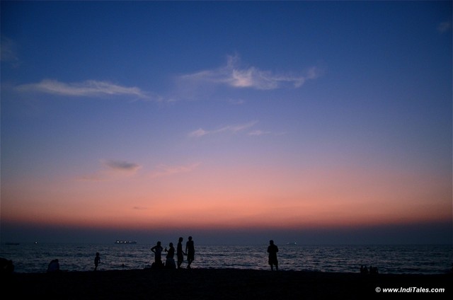 Dusk at Candolim Beach, Goa