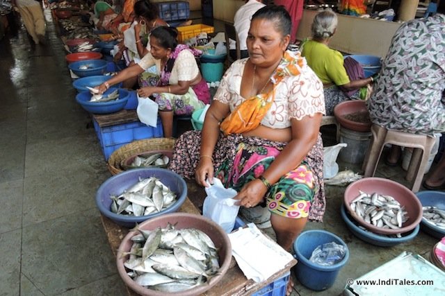 Fish market at Panjim