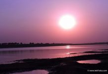 Sunset at Chambal River