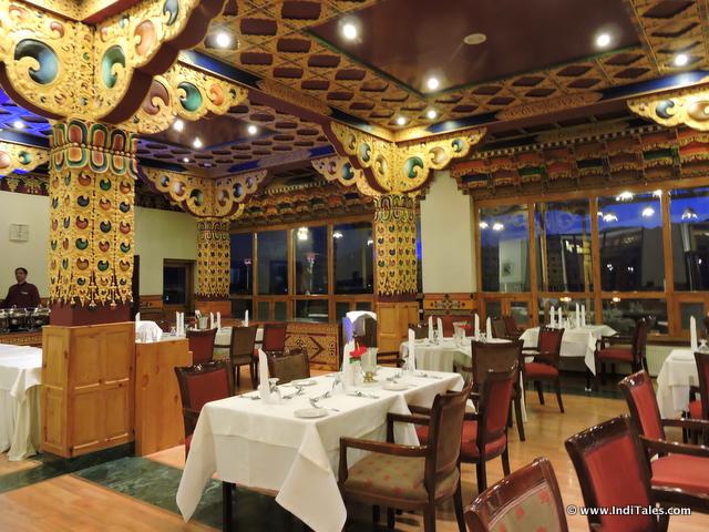 Dining Area of the hotel