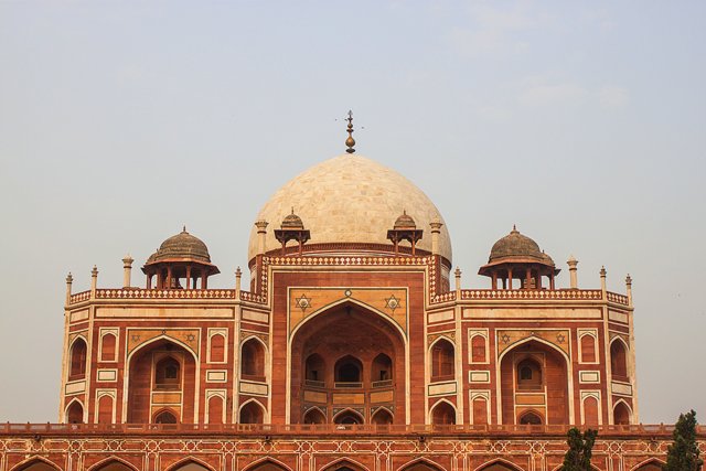 Humayun tomb close-up view