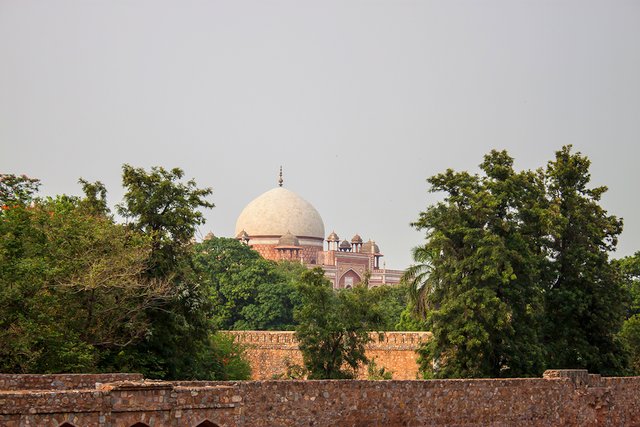 Dome as viewed from Arab Sarai