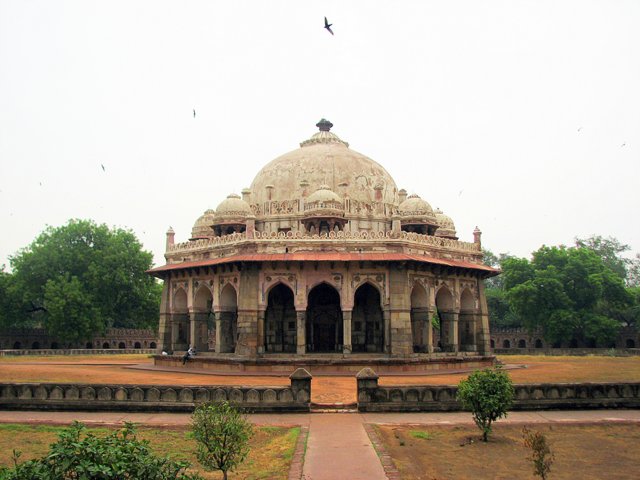 Isa Khan's Tomb at Humayun Tomb complex