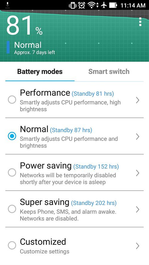 Asus Zenfone Max Battery Screen 