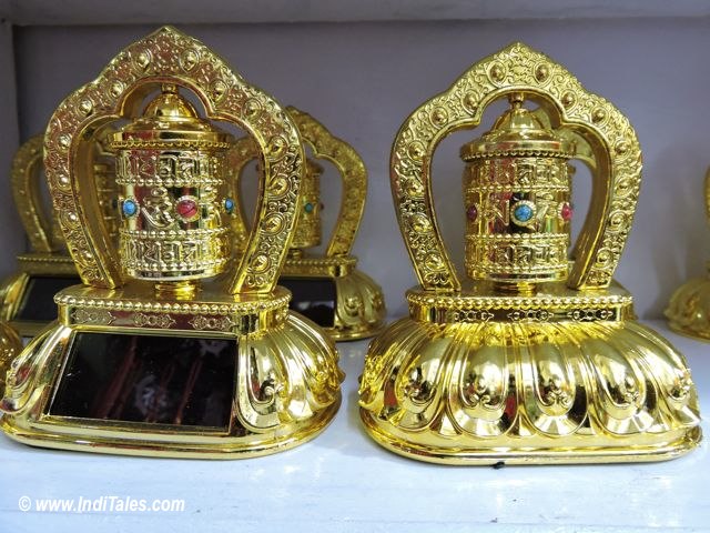 Chinese make Prayer Wheel as Sikkim Souvenirs