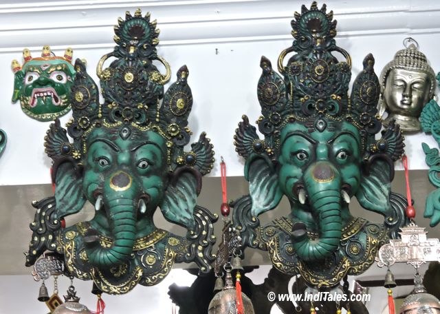 Ganesha mask as Sikkim Souvenirs