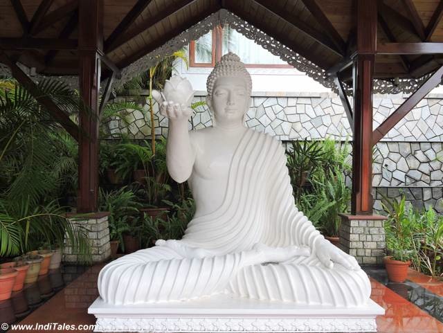 Buddha statue at Mayfair Gangtok