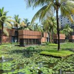 Lotus Pond at ITC Sonar, Kolkata