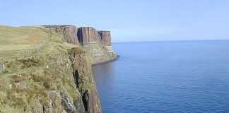 Cliffs at Isle of Skye