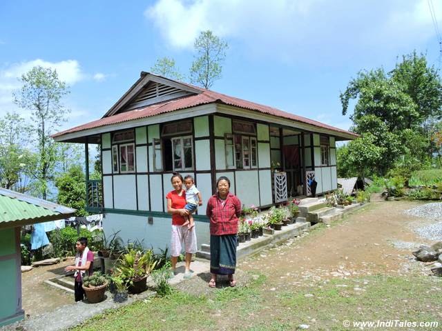 House in the Orchid belt of Rinchenpong