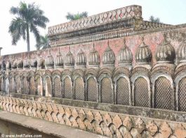 Walls of Gulab Bari at Faizabad