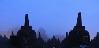 Borobudur at Sunrise