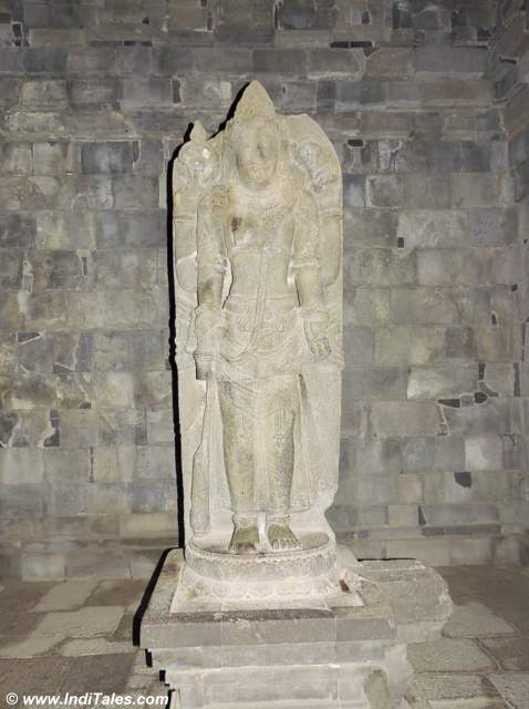 Vishnu Idol at Vishnu temple