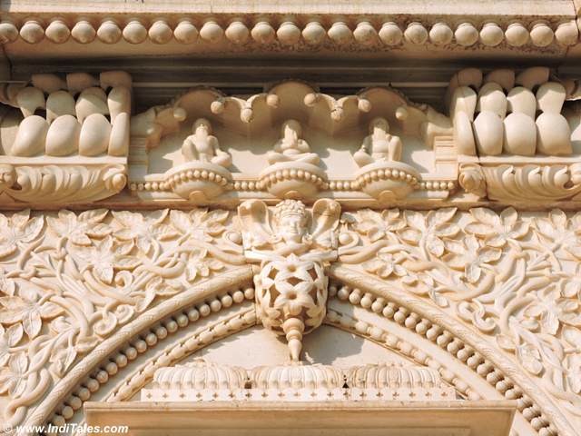 Details of marble carving