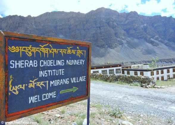 Sherab Choeling Nunnery near Kaza, Spiti Valley