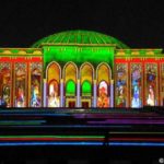 Light Show at University City Hall - Sharjah