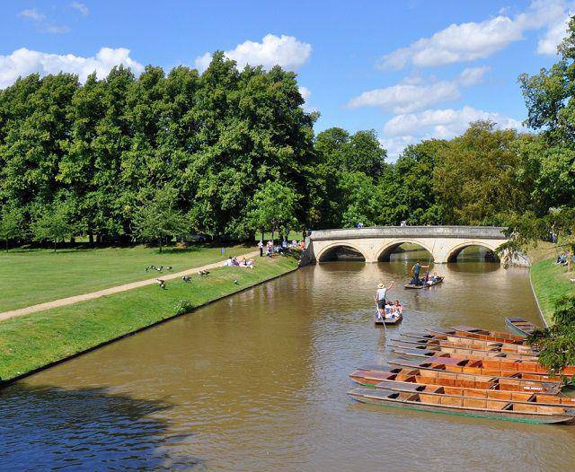 Punting - Cam in Cambridge