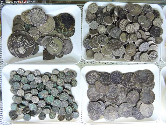 Old coins as souvenirs