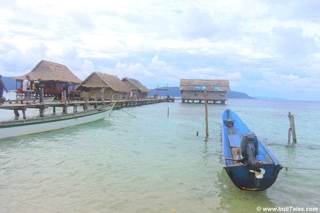 View from Sawinggrai Village Jetty