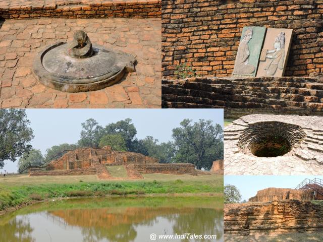 Lake, Stupas, Well at Kudan