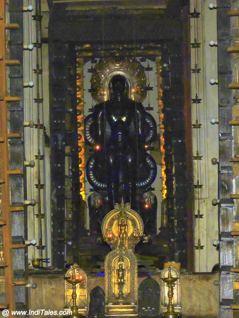 Parshavnath Idol at Guru Basadi - Moodbidri