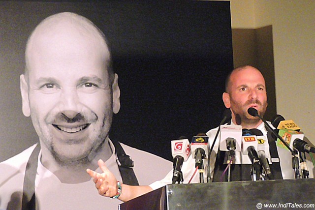 George Calombaris in Colombo