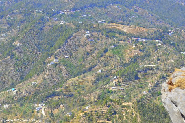 Valley view from Mukteshwar Dham