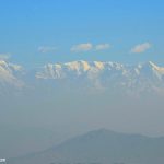 Himalayan peaks view from Mukteshwar