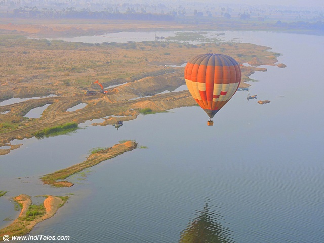 Landscape view from the skies