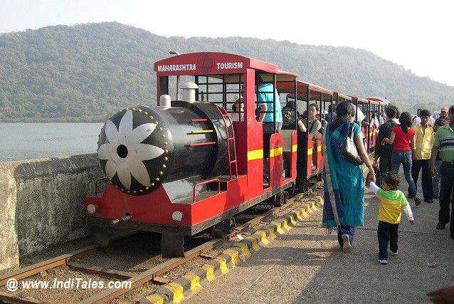 Toy Train at Elephanta Caves