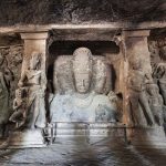 Elephanta Caves - Trimurti Sculpture