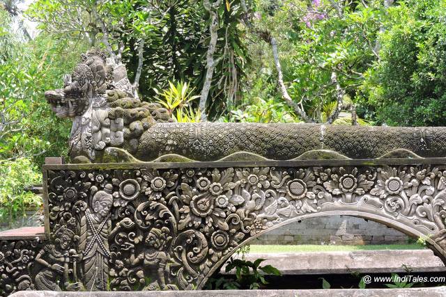 Ornate Balustrade - Taman Ayun Temple